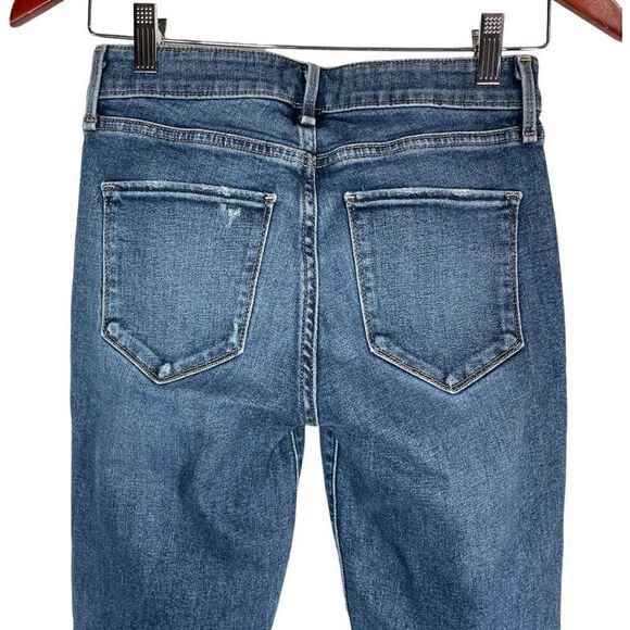 Abercrombie & Fitch Harper Ankle Jeans Blue Size 26/2R - Picture 10 of 16